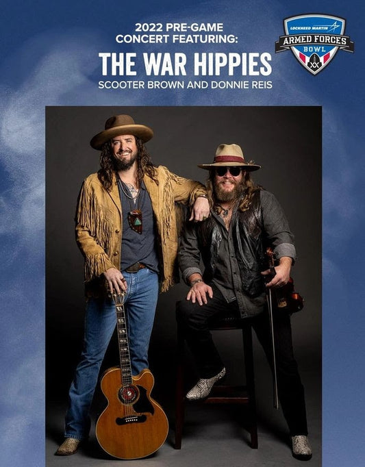War Hippies To Play Pregame Concert at Lockheed Martin Armed Forces Bowl