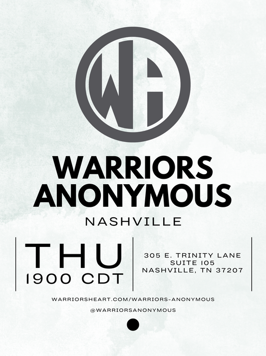 Warriors Anonymous Now Meeting Weekly in Nashville