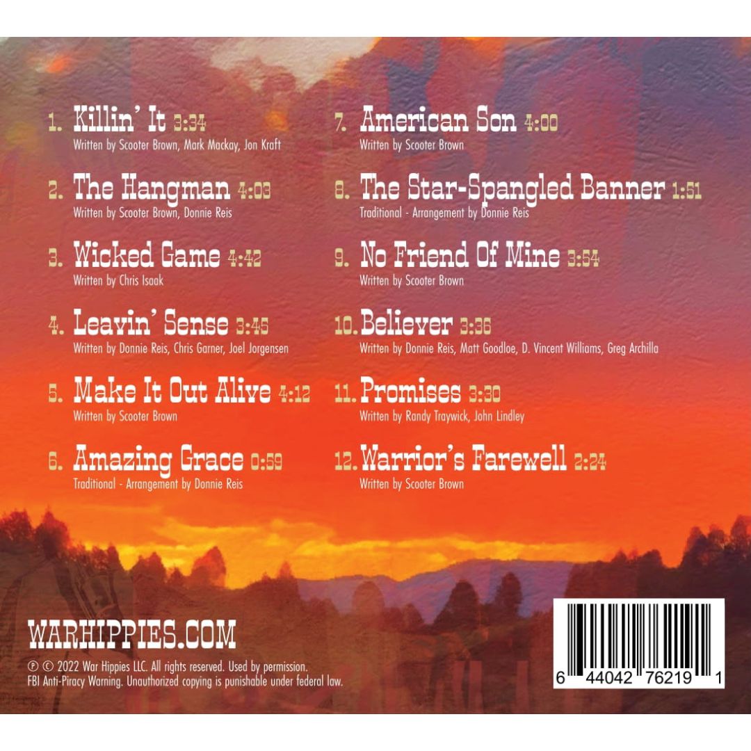 War Hippies CD